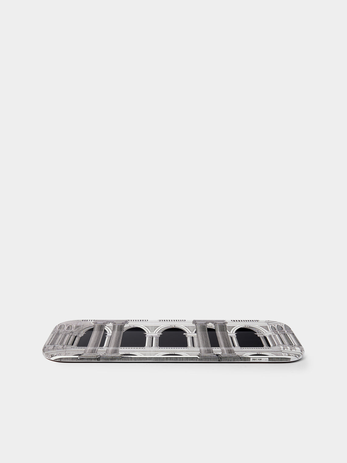 Fornasetti - Brera Wood Tray (23.5in/60cm) - Multiple - ABASK