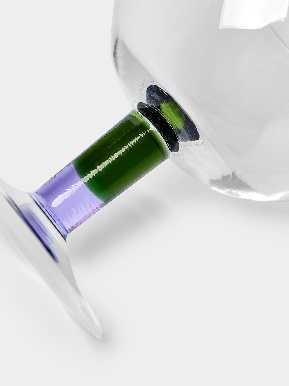 NasonMoretti - Archive Revival 1978 Hand-Blown Murano Glass Coupe Bowls (Set of 2) - Clear - ABASK