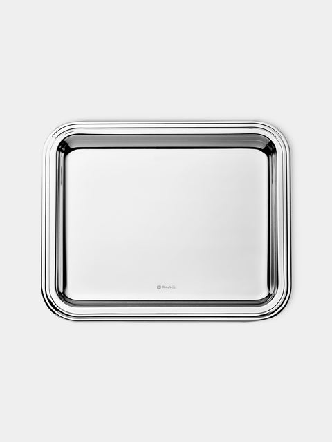 Christofle - Albi Silver-Plated Small Tray (8in/20cm) - Silver - ABASK - 