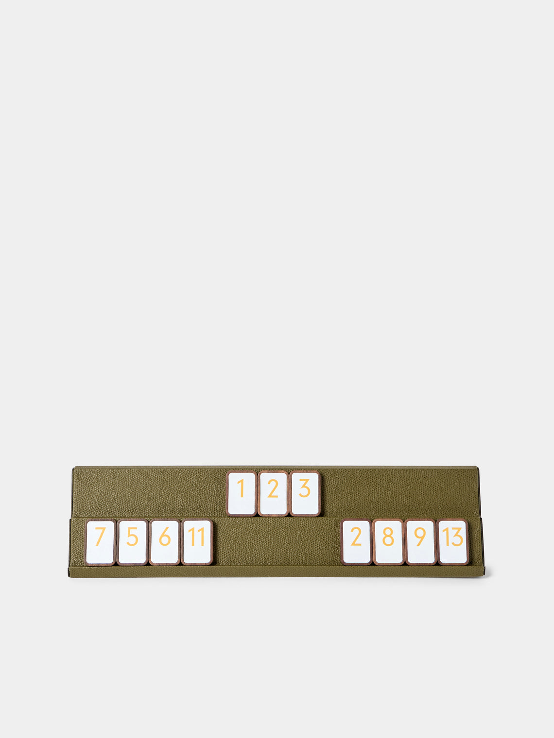 Giobagnara - Leather Rummikub Set - Green - ABASK