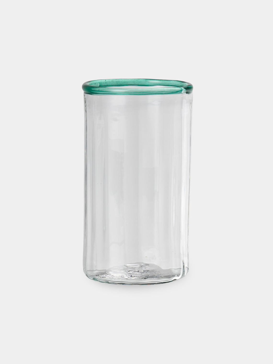 Akua Objects - Peter Hand-Blown Crystal Highballs (Set of 4) - Clear - ABASK