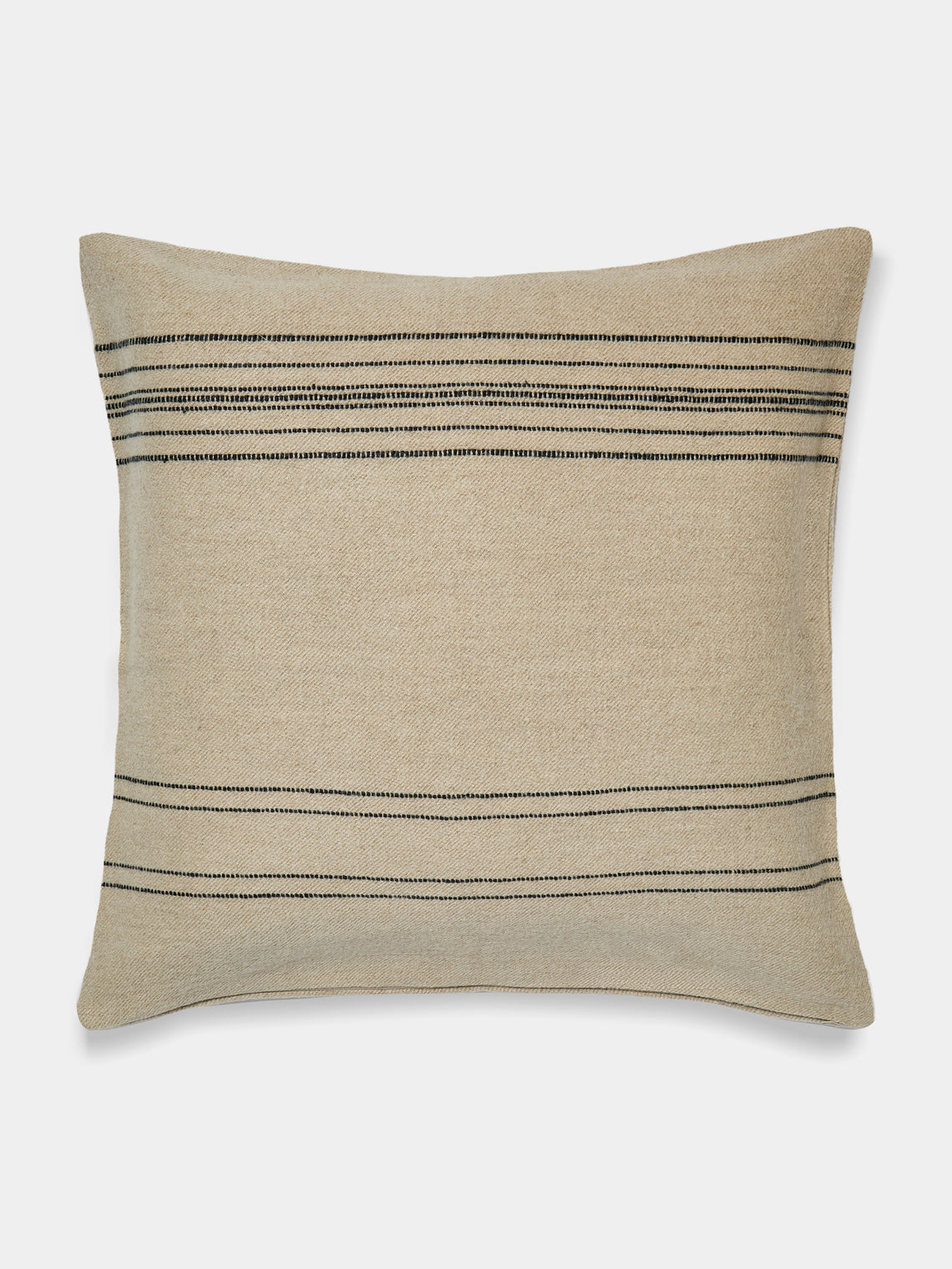Libeco - Vourkari Belgian Linen Cushion (25in/63cm) - Natural - ABASK - 
