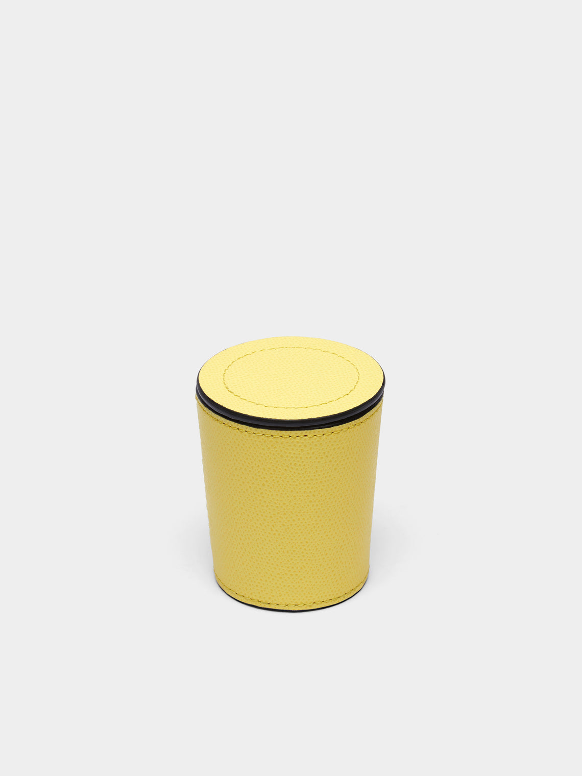 Giobagnara - Leather Dice Cup - Yellow - ABASK - 