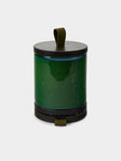 Wannes Antwerp - Antoine Manaus Hand-Blown Glass and Rubberwood Portable Lamp - Green - ABASK - 