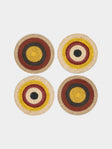 CasaLatina - Amazonia Handwoven Iraca Palm Placemats (Set of 4) -  - ABASK - 