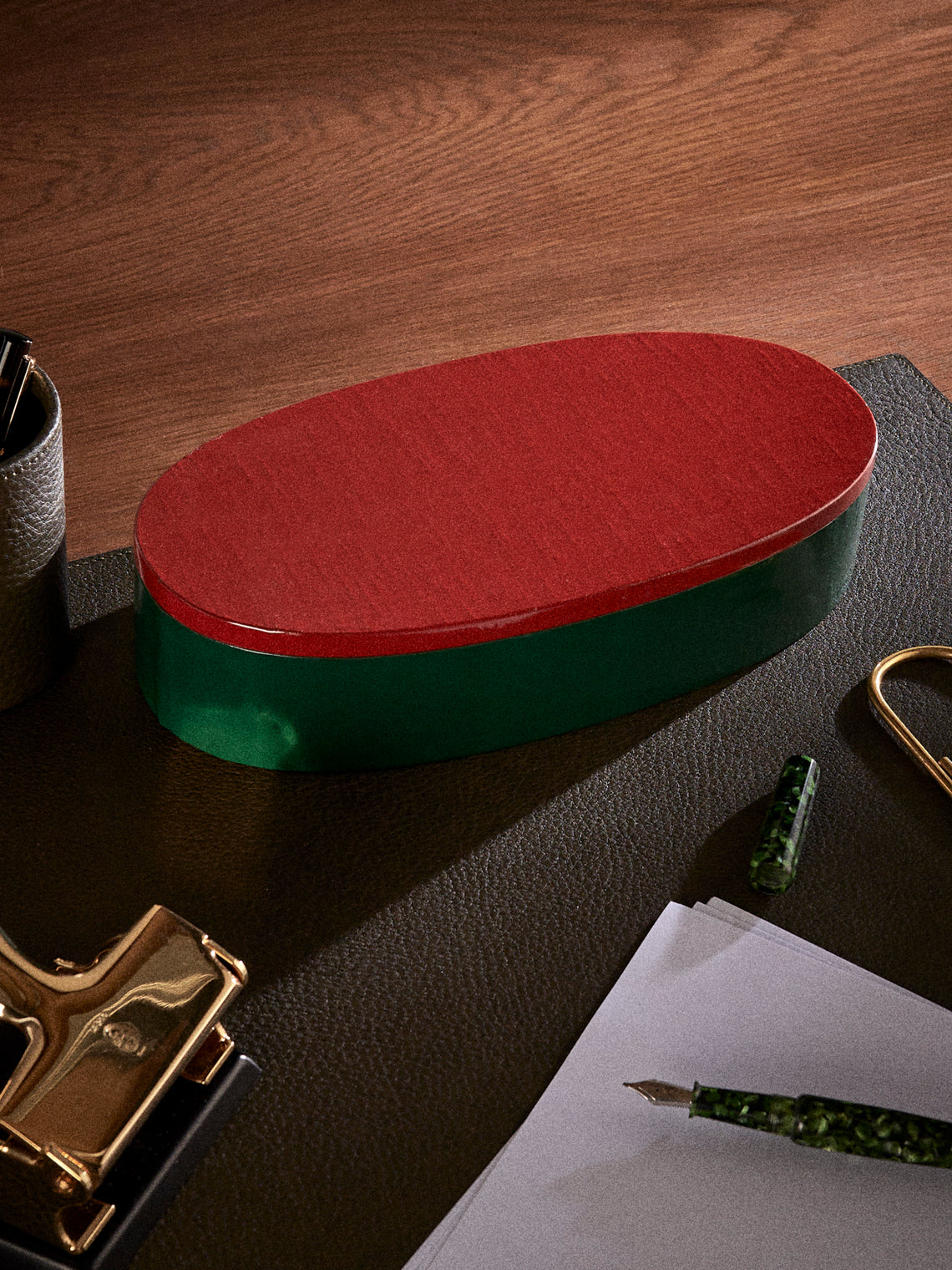 Huh Myoung Wook - Ottchil Ash Large Box - Green - ABASK