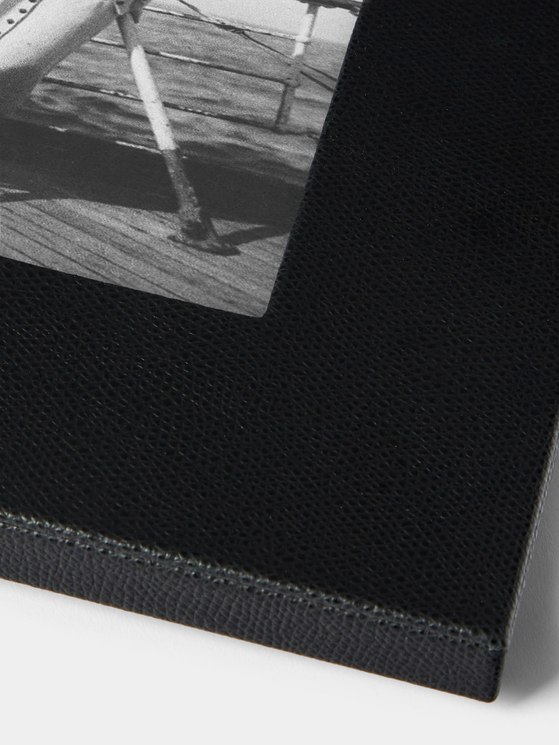 Pinetti - Leather Photo Frame (5x7") - Black - ABASK