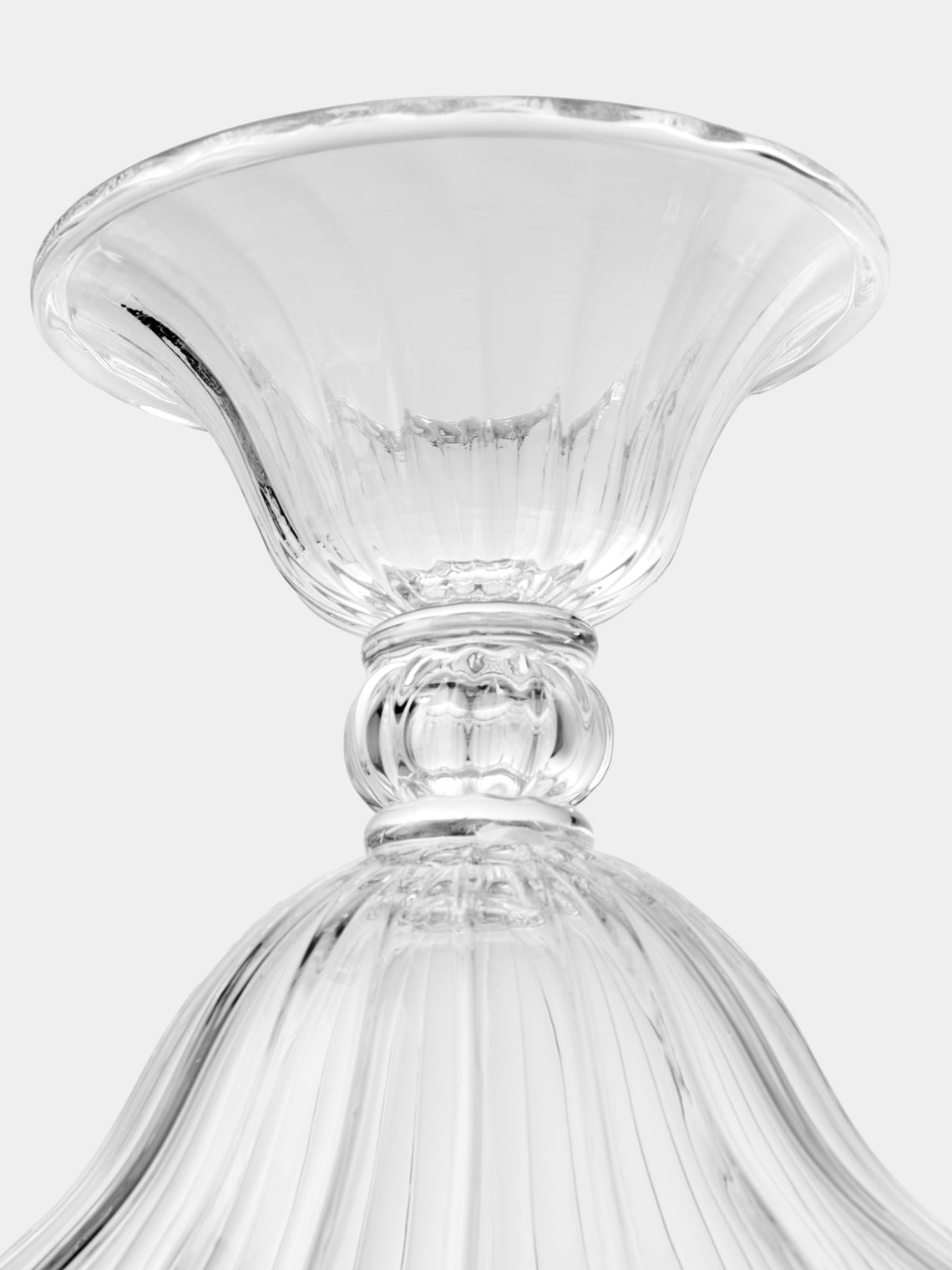 Akua Objects - Blixen Hand-Blown Crystal Vase (10.5in/27cm) - Clear - ABASK