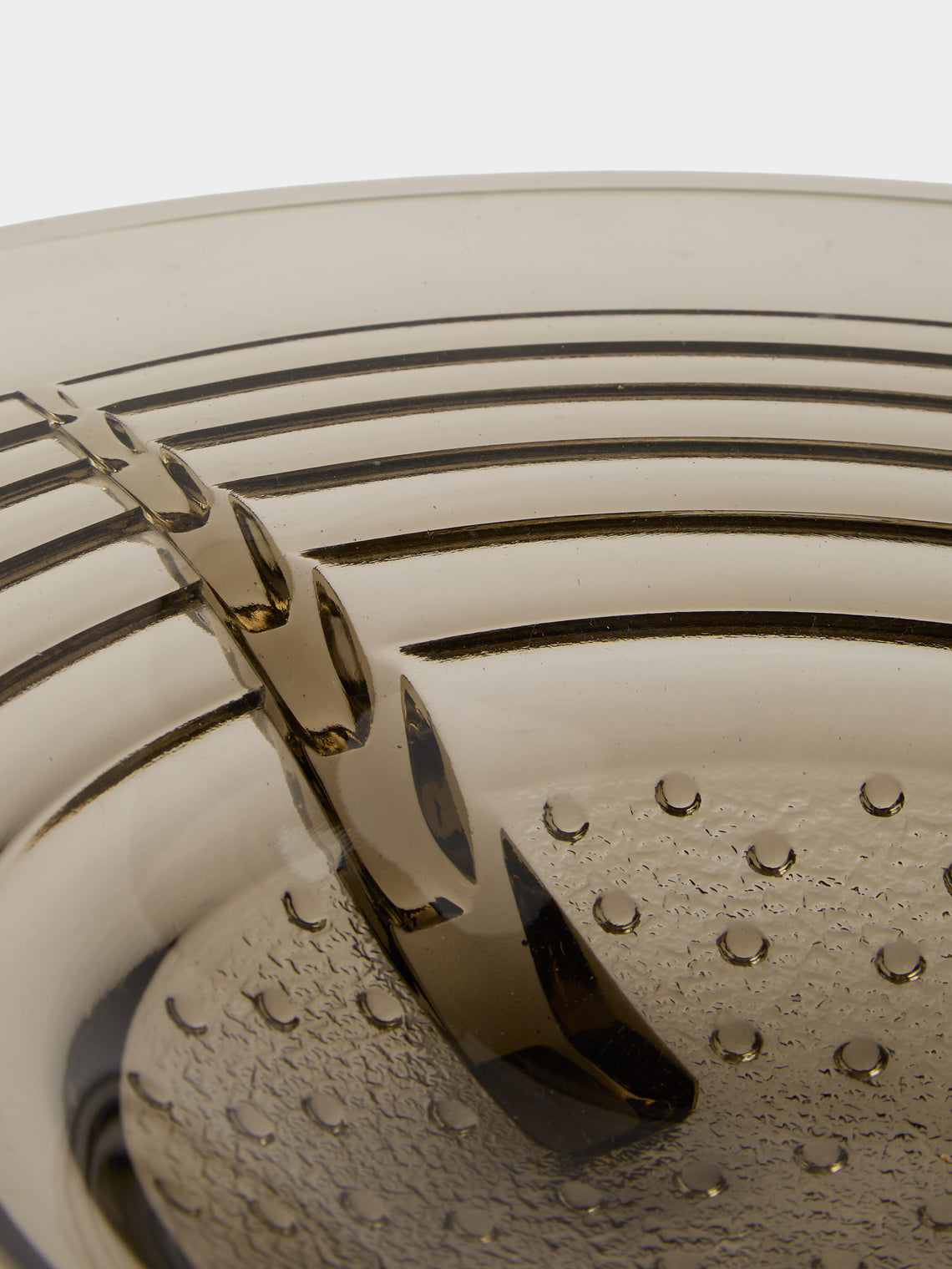 Antique and Vintage - 1930s Murano Glass Bowl - Gray - ABASK