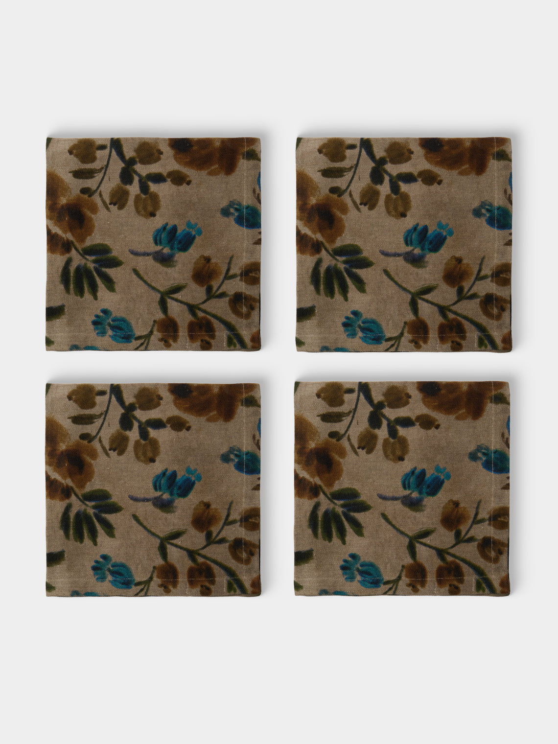 The House of Lyria - | Set of 4 | Linen Napkins - Multiple - ABASK - 