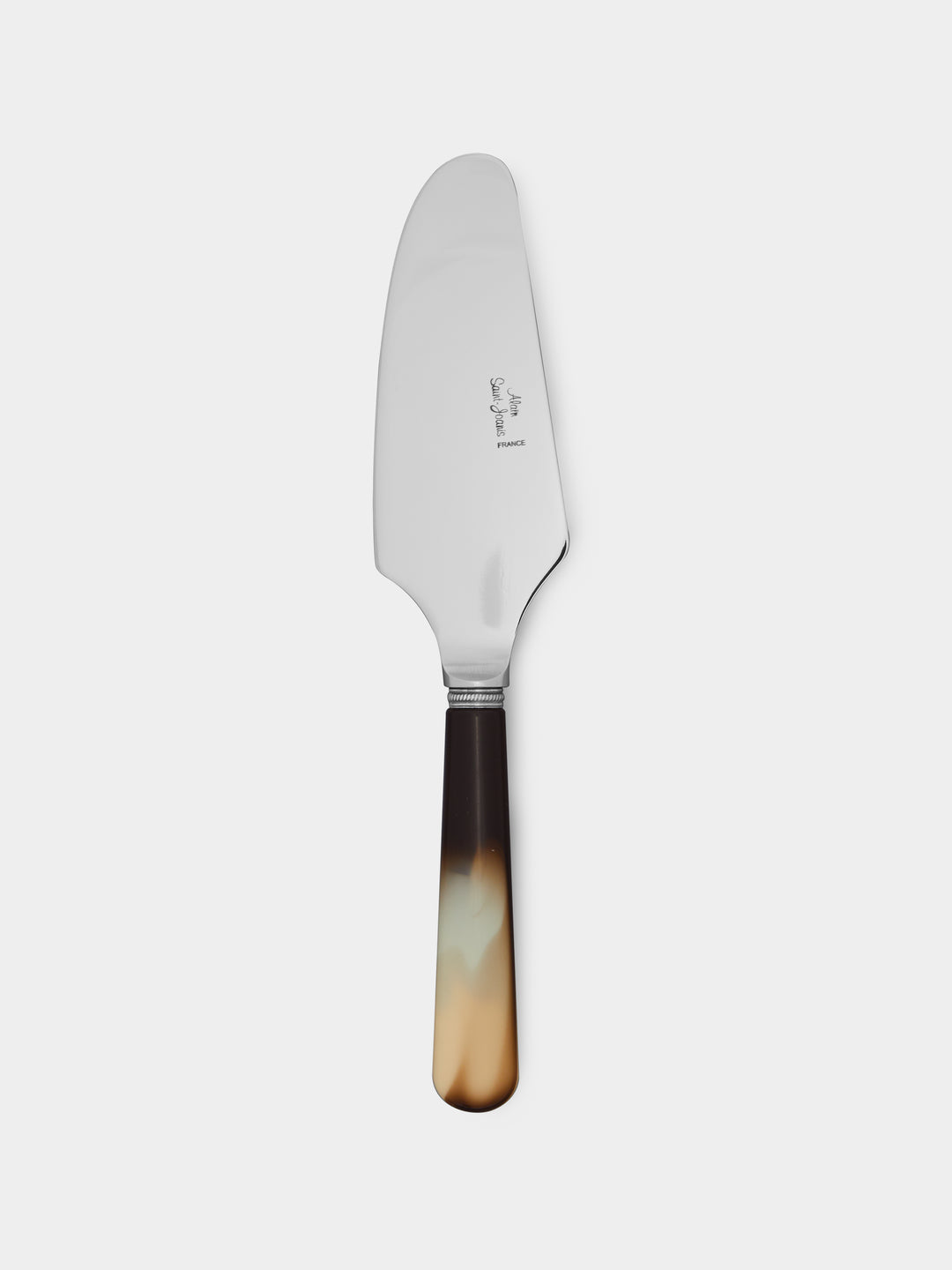 Alain Saint-Joanis Iris Marbled Resin Cake Server