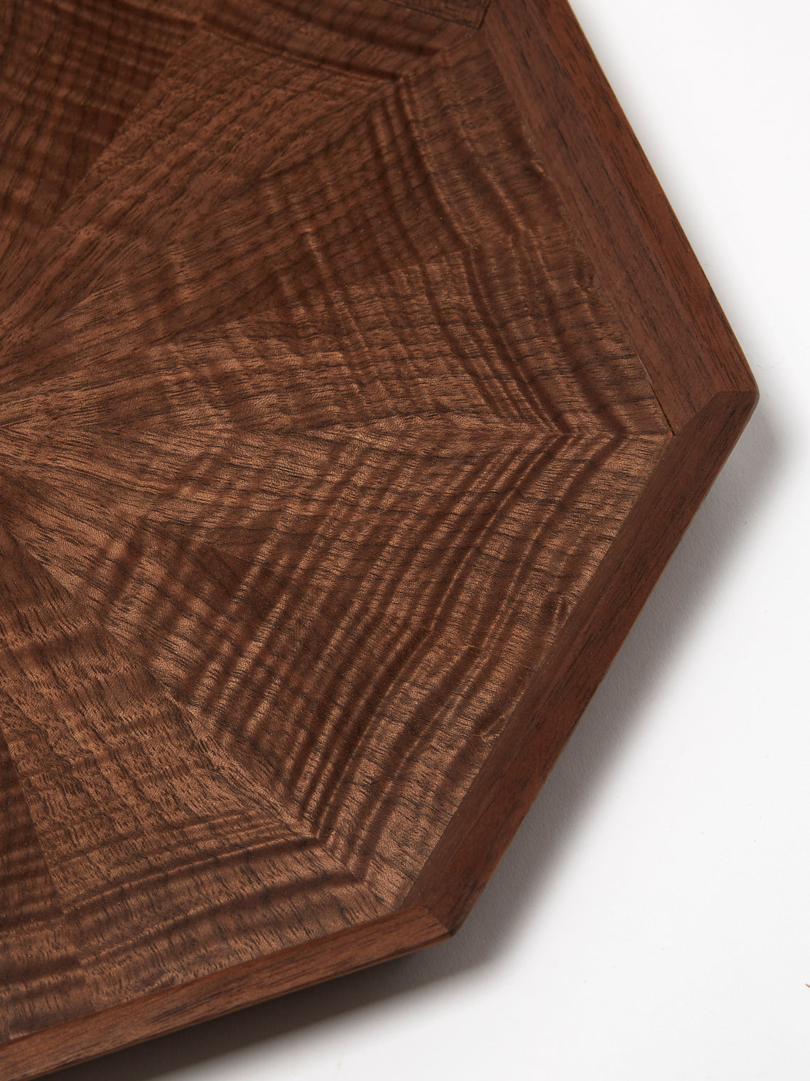 Mori Kougei - Poke Walnut Square Tray (11in/27.5cm) - Brown - ABASK