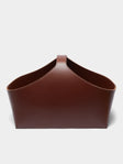 Rabitti 1969 - Arco Leather Basket - Brown - ABASK - 