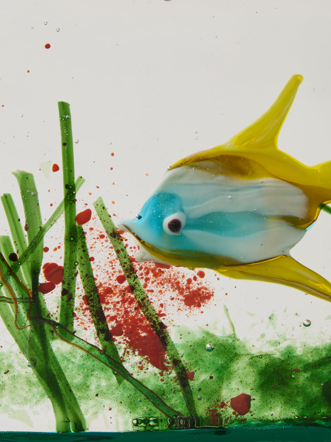 Antique and Vintage - Mid-Century Gino Cenedese Barbini Fish Glass Paperweight - Multiple - ABASK