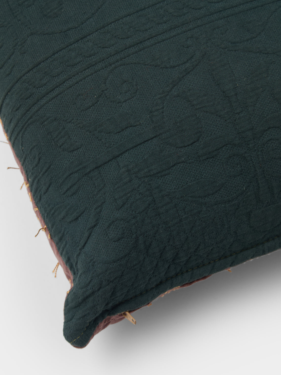 By Walid - 17th-Century Flemish Tapestry Marcella Cotton Cushion (21in/54cm) - Multiple - ABASK