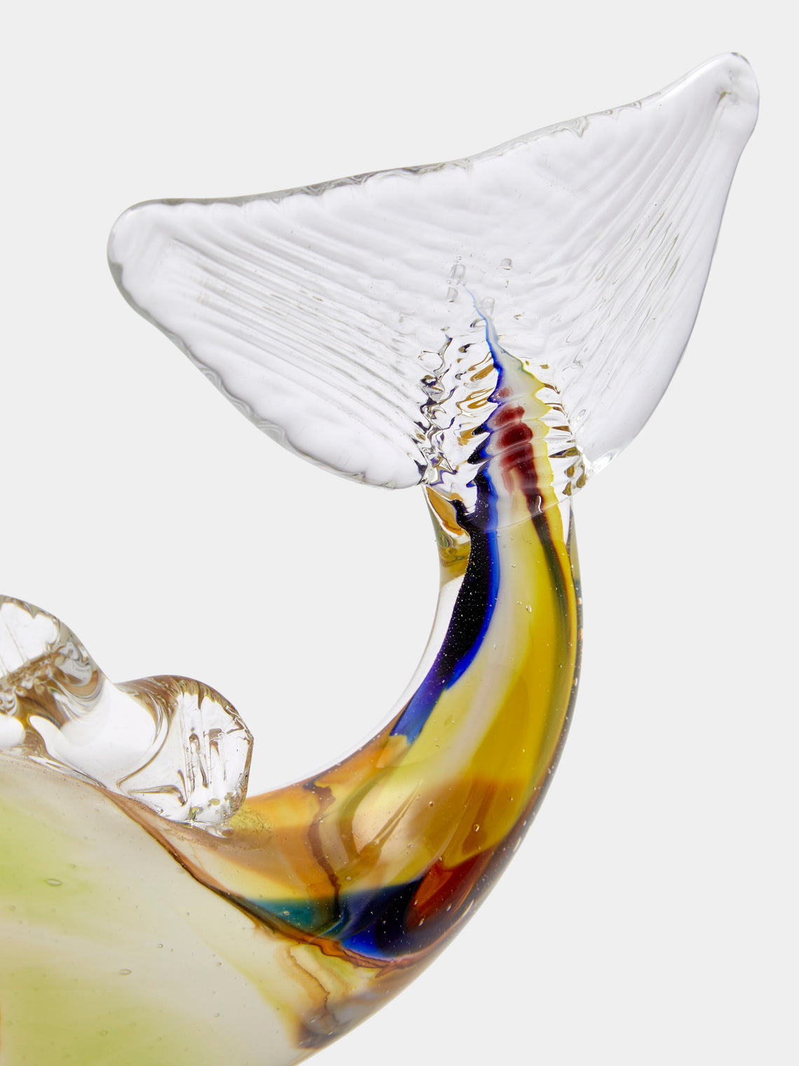 Antique and Vintage - Mid-Century Glass Fish Sculpture - Multiple - ABASK