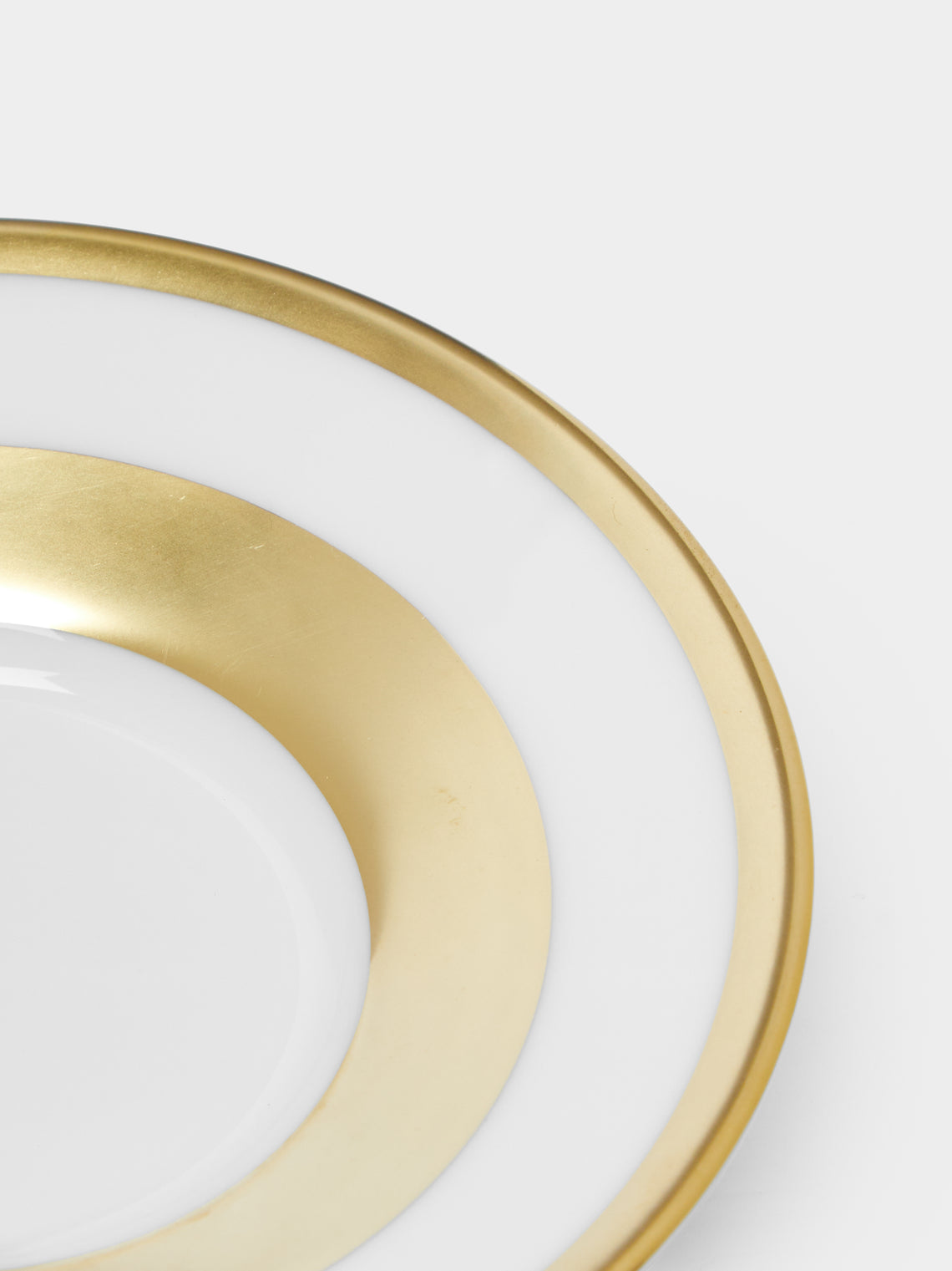 Robert Haviland & C. Parlon - William Porcelain Espresso Cup and Saucer (Set of 2) - Gold - ABASK