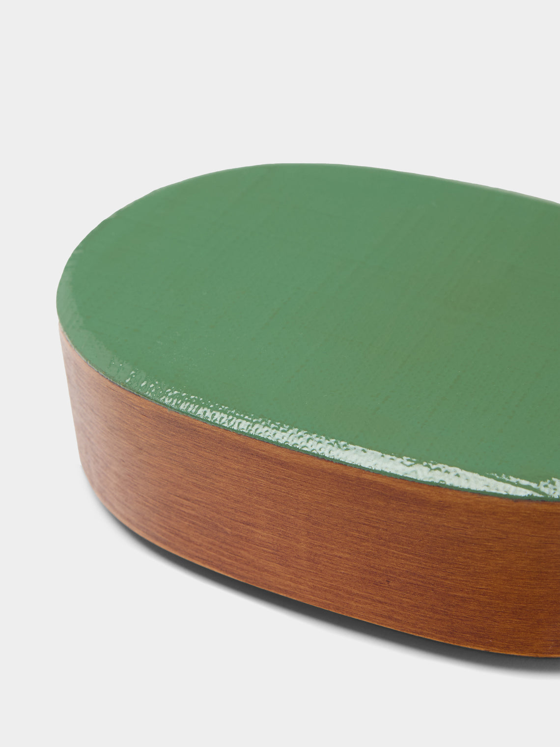 Huh Myoung Wook - Ottchil Ash Large Lidded Pot - Green - ABASK