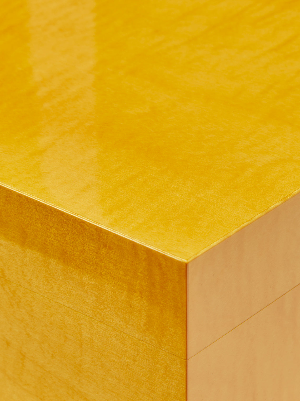 Elie Bleu - Fruit Sycamore Humidor Case (75 Cigars) - Yellow - ABASK