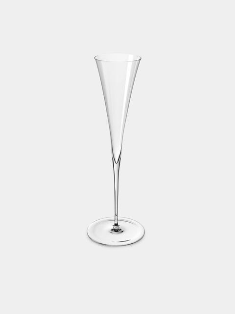 Lobmeyr - | Set of 2 | Ambassador Crystal Champagne Flutes - Clear - ABASK - 