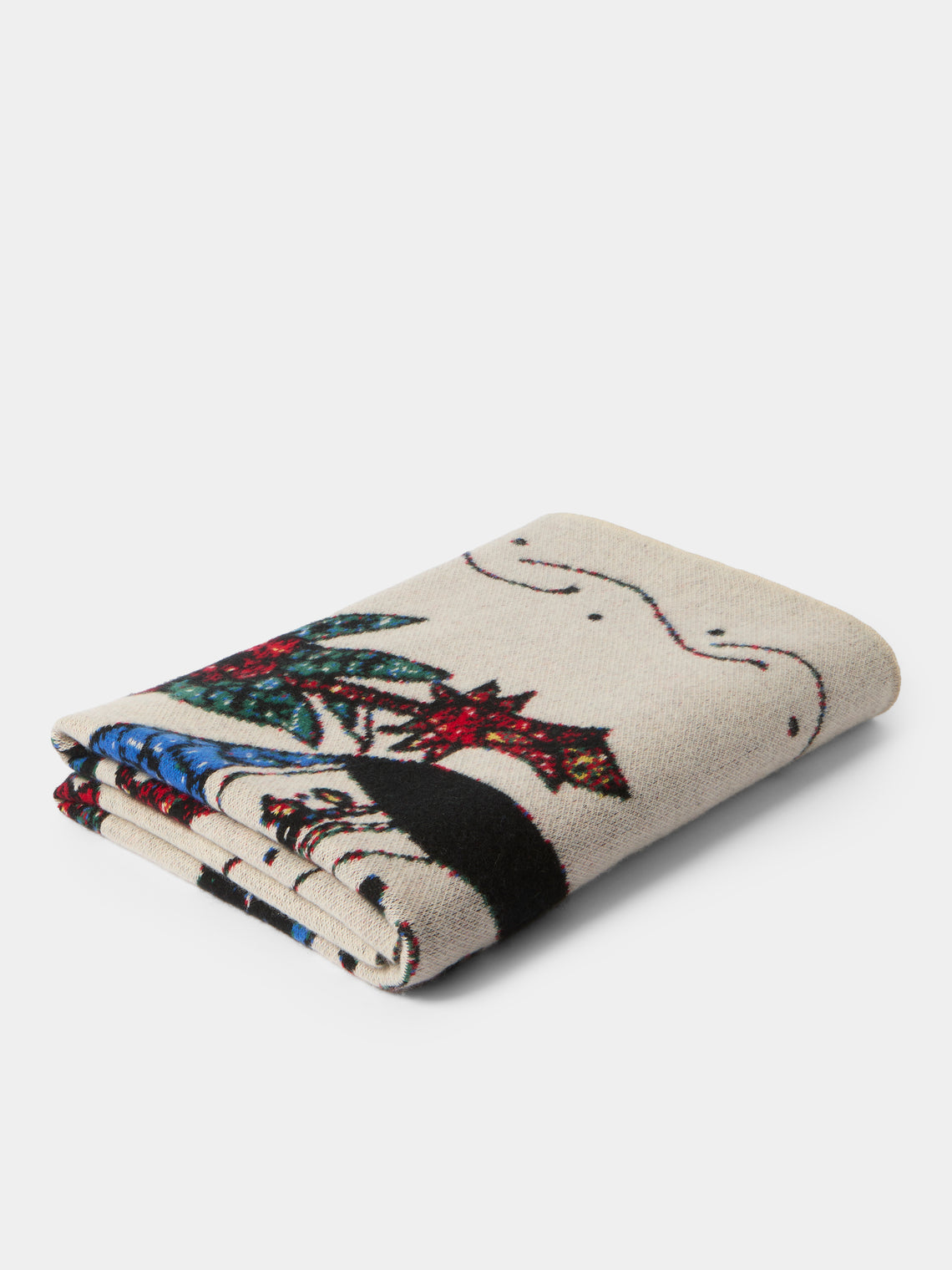 Saved NY - Shahmaran Cashmere Throw (79in/2m) - Multiple - ABASK
