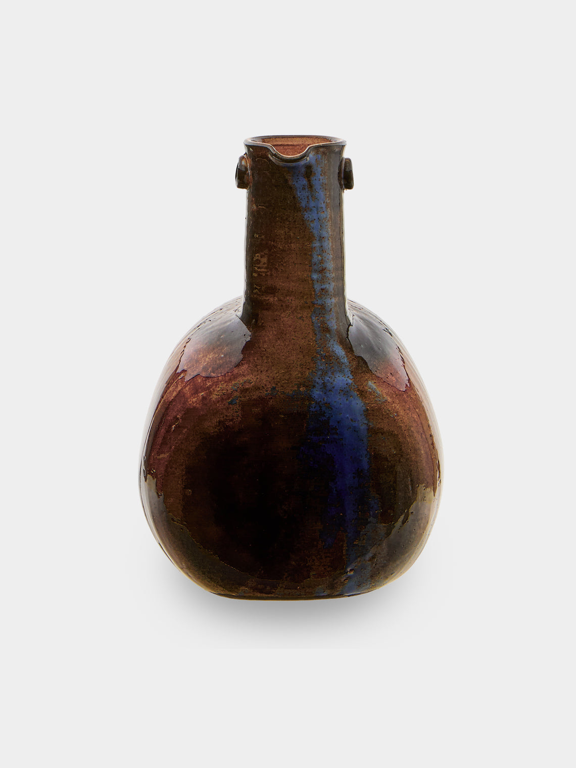 Antique and Vintage - Mid-Century Bird Ceramic Jug - Brown - ABASK