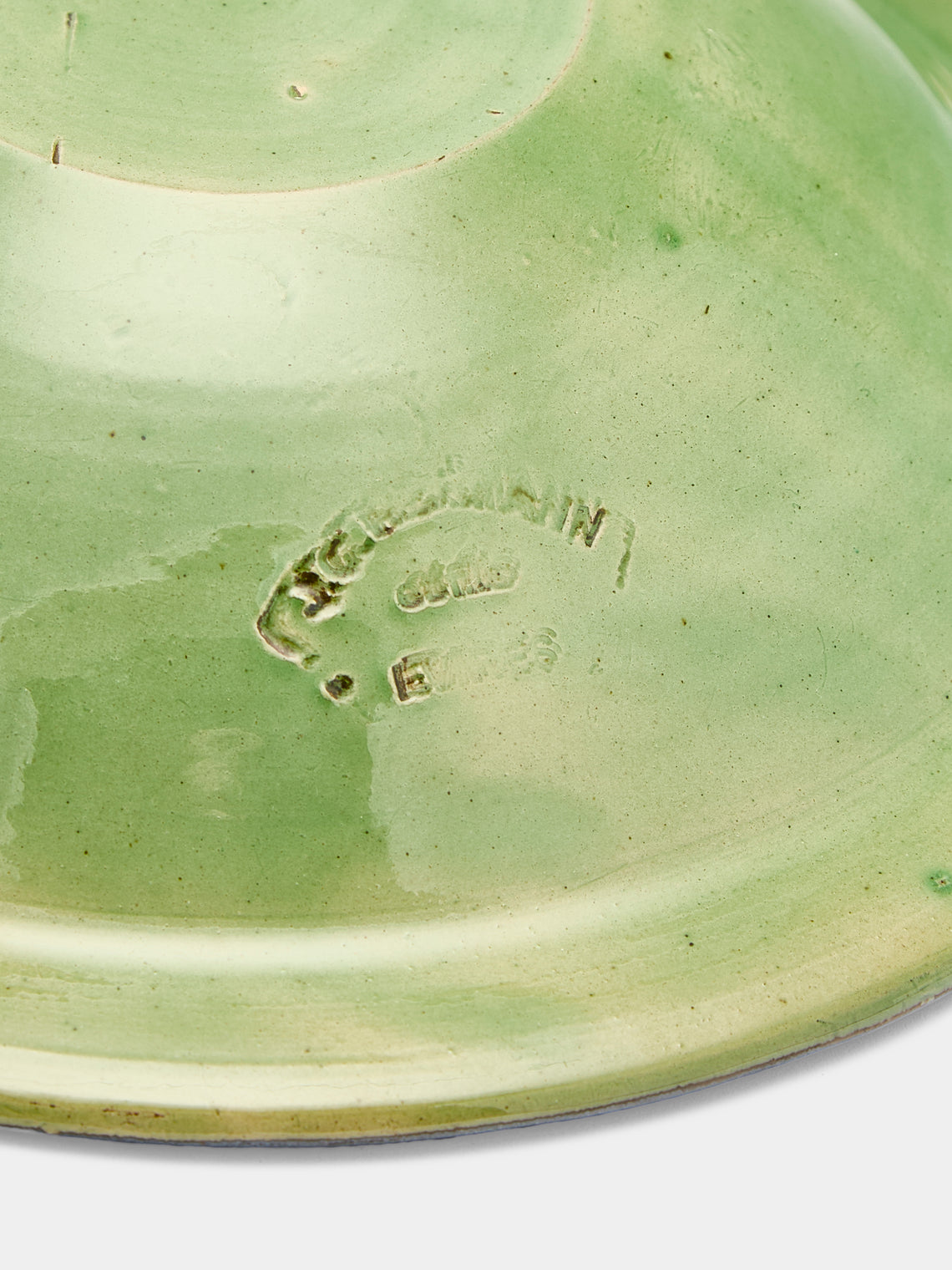 Poterie d’Évires - Flowers Hand-Painted Ceramic Large Breakfast Serving Bowl -  - ABASK