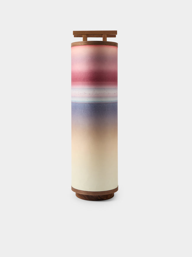 Maxime Prange - Torii Walnut and Washi Paper Large Table Lamp - Multiple - ABASK - 
