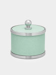 Giobagnara - Amalfi Leather Large Box - Light green - ABASK - 