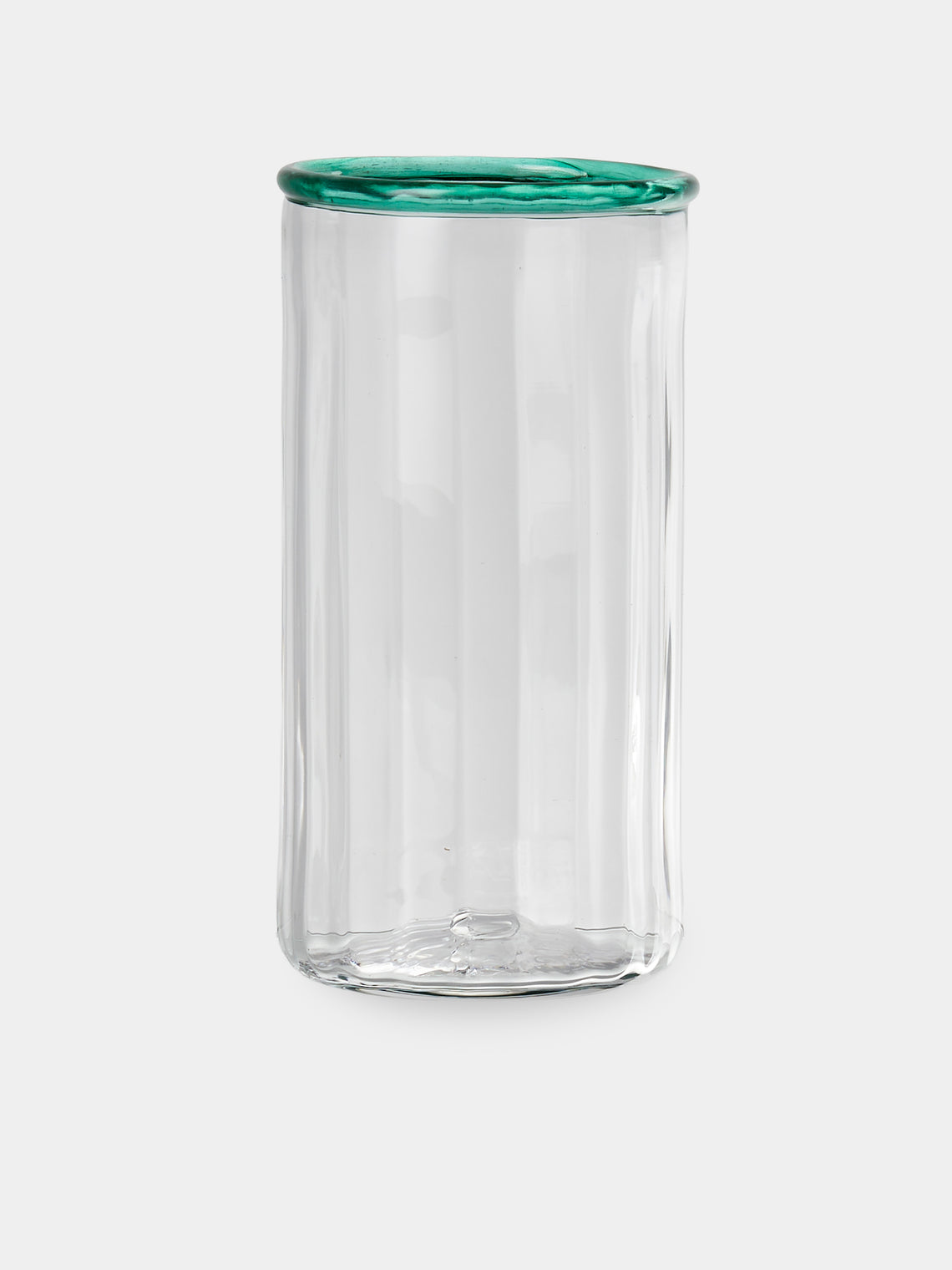 Akua Objects - Peter Hand-Blown Crystal Highballs (Set of 4) - Clear - ABASK