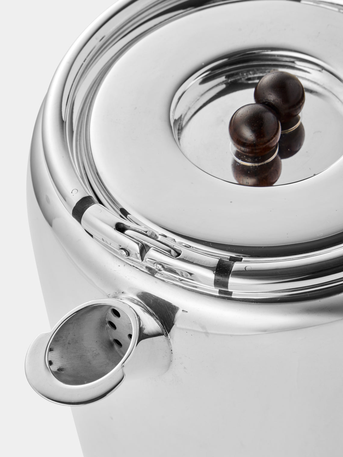 San Lorenzo - 1988 Afra and Tobia Scarpa Sterling Silver Tea Service (Set of 3) - Silver - ABASK