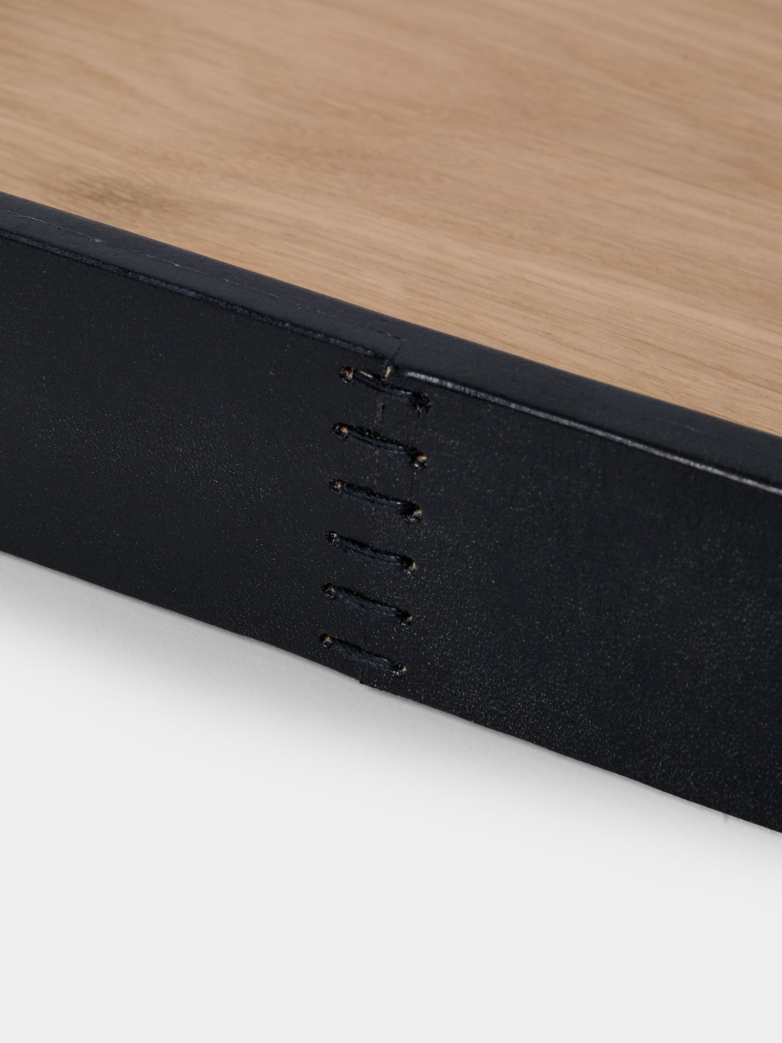 Otzi Studio - Dais Leather Valet Tray (10in/26cm) - Natural - ABASK