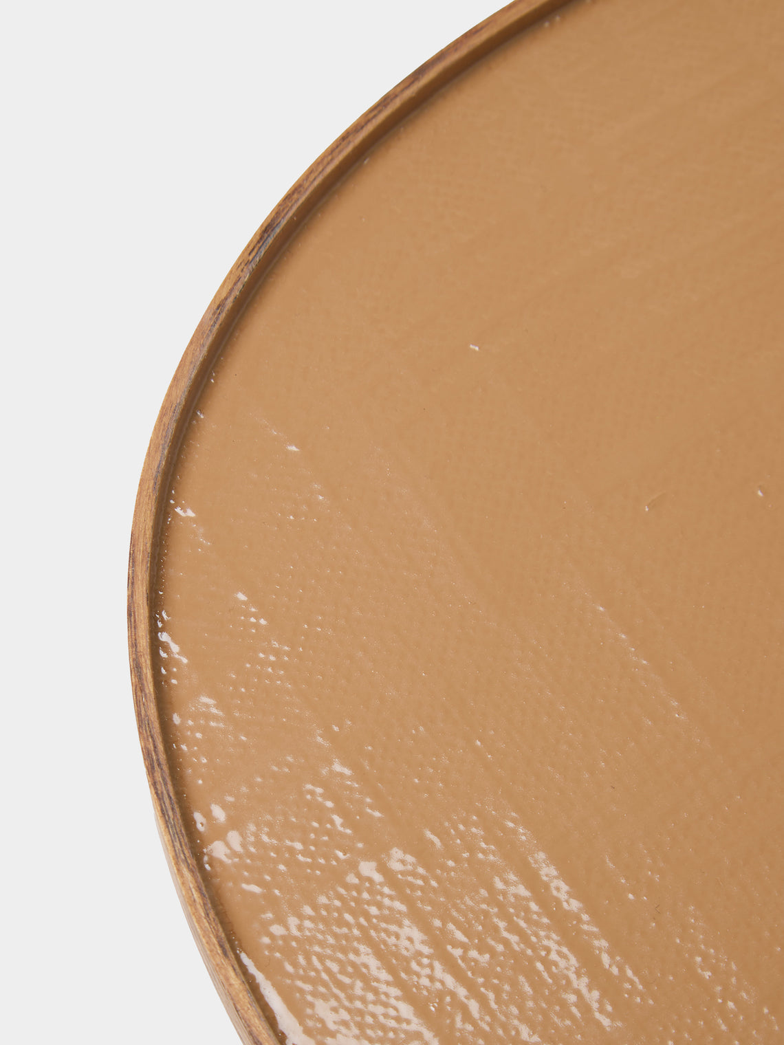 Huh Myoung Wook - Ottchil Ash Irregular Tray (9in/23cm) - Natural - ABASK