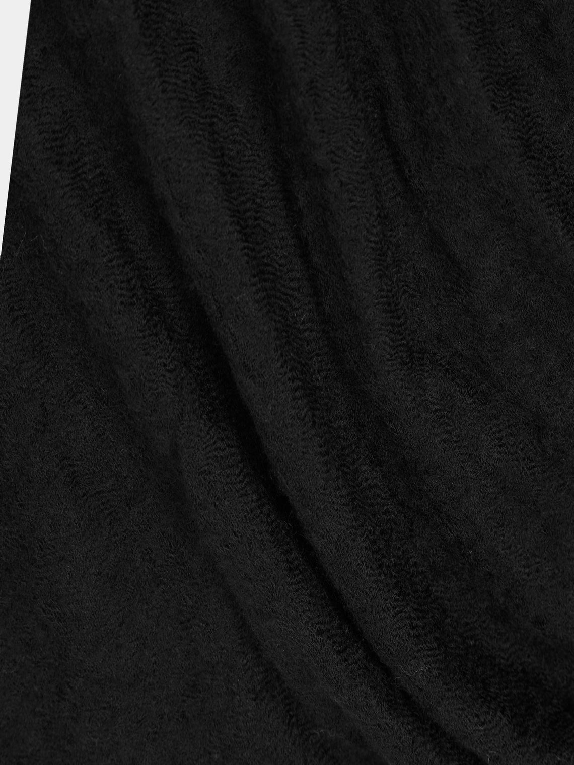 Frenckenberger - Cashmere Scarf | One Size - Black - ABASK