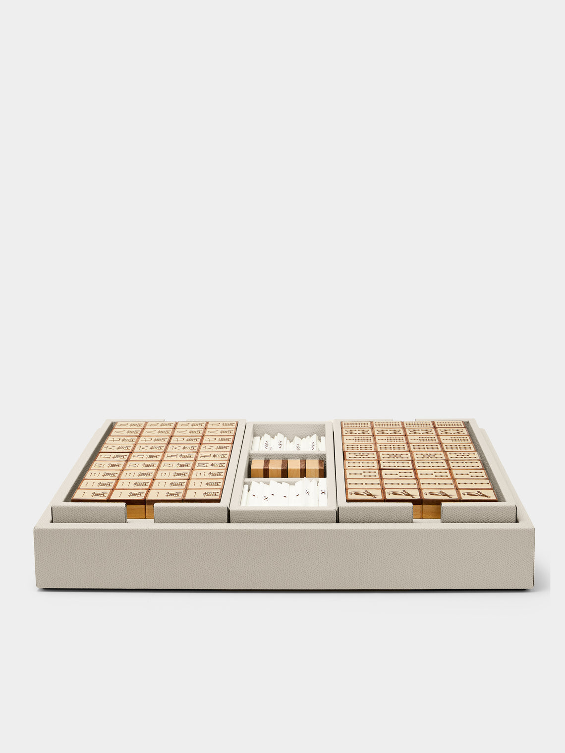 Leather Mahjong Lux Set