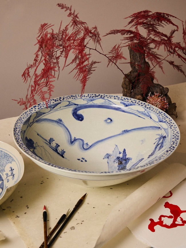 Ri Sanpei - Imari Porcelain Bowl - White - ABASK