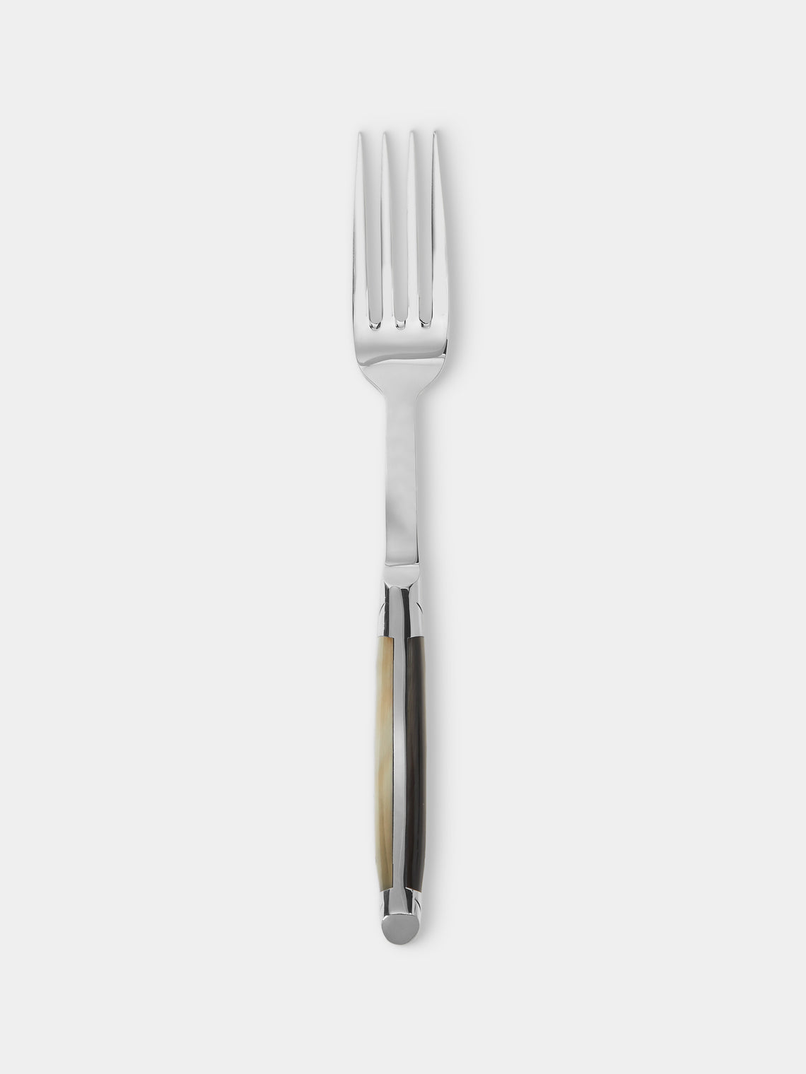 Goyon-Chazeau - Le Thiers Prestige Flammée Blonde Horn Vegetable Servers (Set of 2) - Brown - ABASK