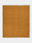Brun de Vian-Tiran - Cirrus Handwoven Mohair Throw (71in/1.8m) - Yellow - ABASK - 