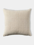 Valentina Hoyos - Cotton Cushion (23.5in/60cm) - Natural - ABASK - 