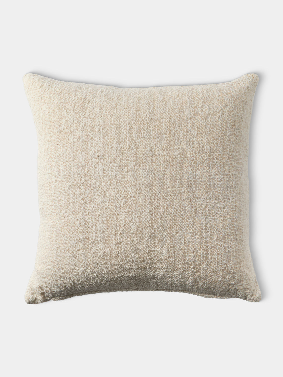 Valentina Hoyos - Cotton Cushion (23.5in/60cm) - Natural - ABASK - 