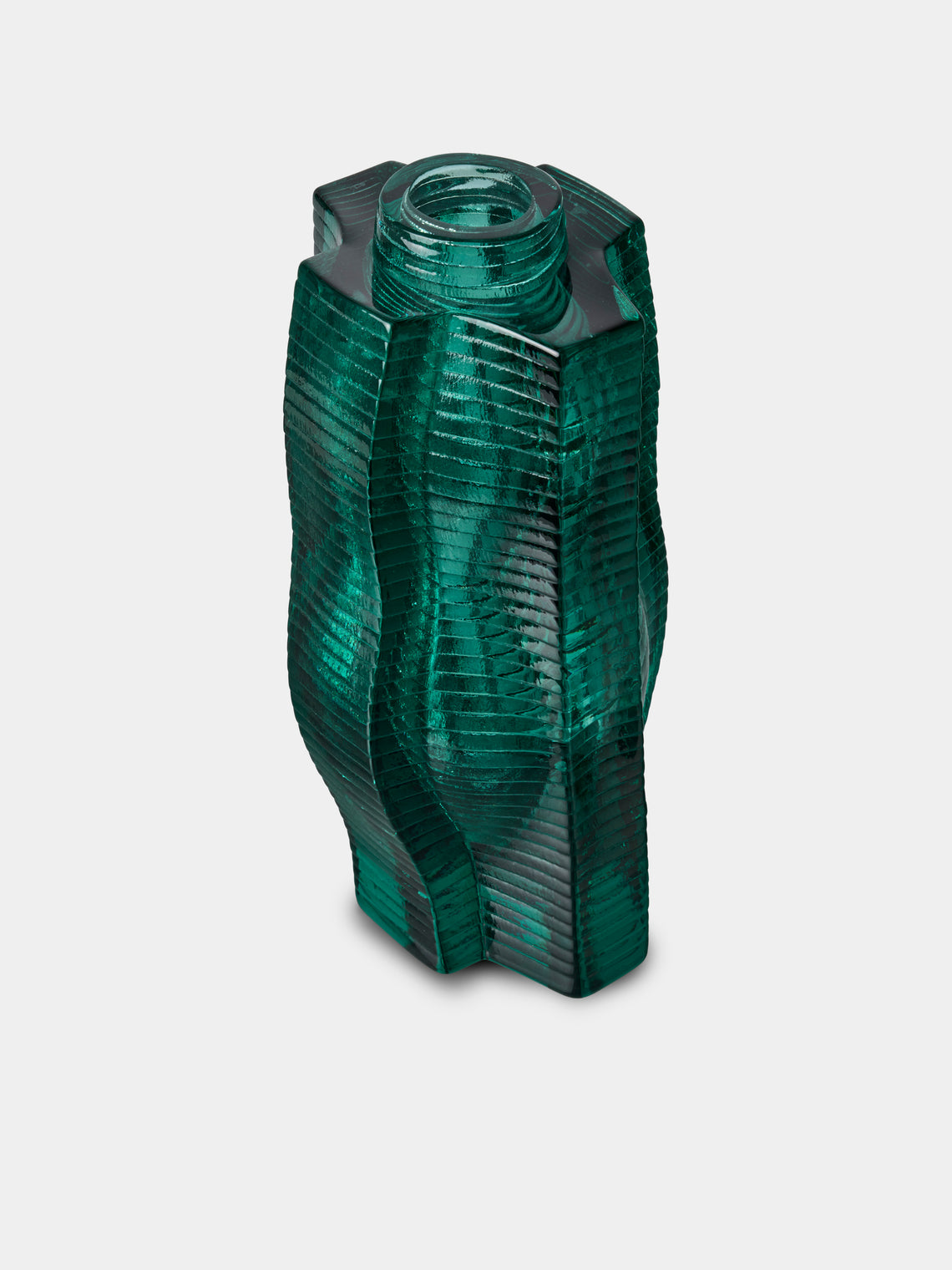 Isabella Kullmann - No. 8 Hand-Blown Glass Vase - Green - ABASK