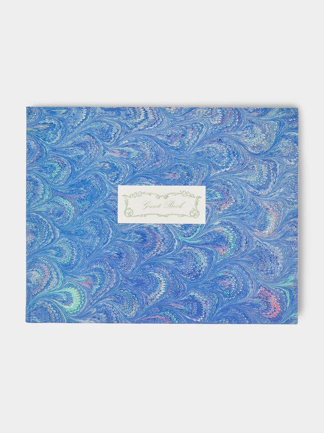 Giannini Firenze - Hand-Marbled Guest Book -  - ABASK - 