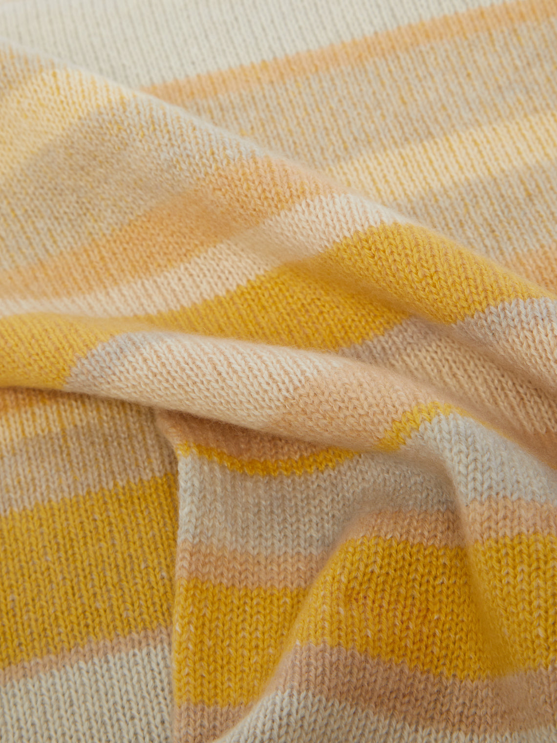 The Elder Statesman - Stripe Super Soft Cashmere Blanket -  - ABASK