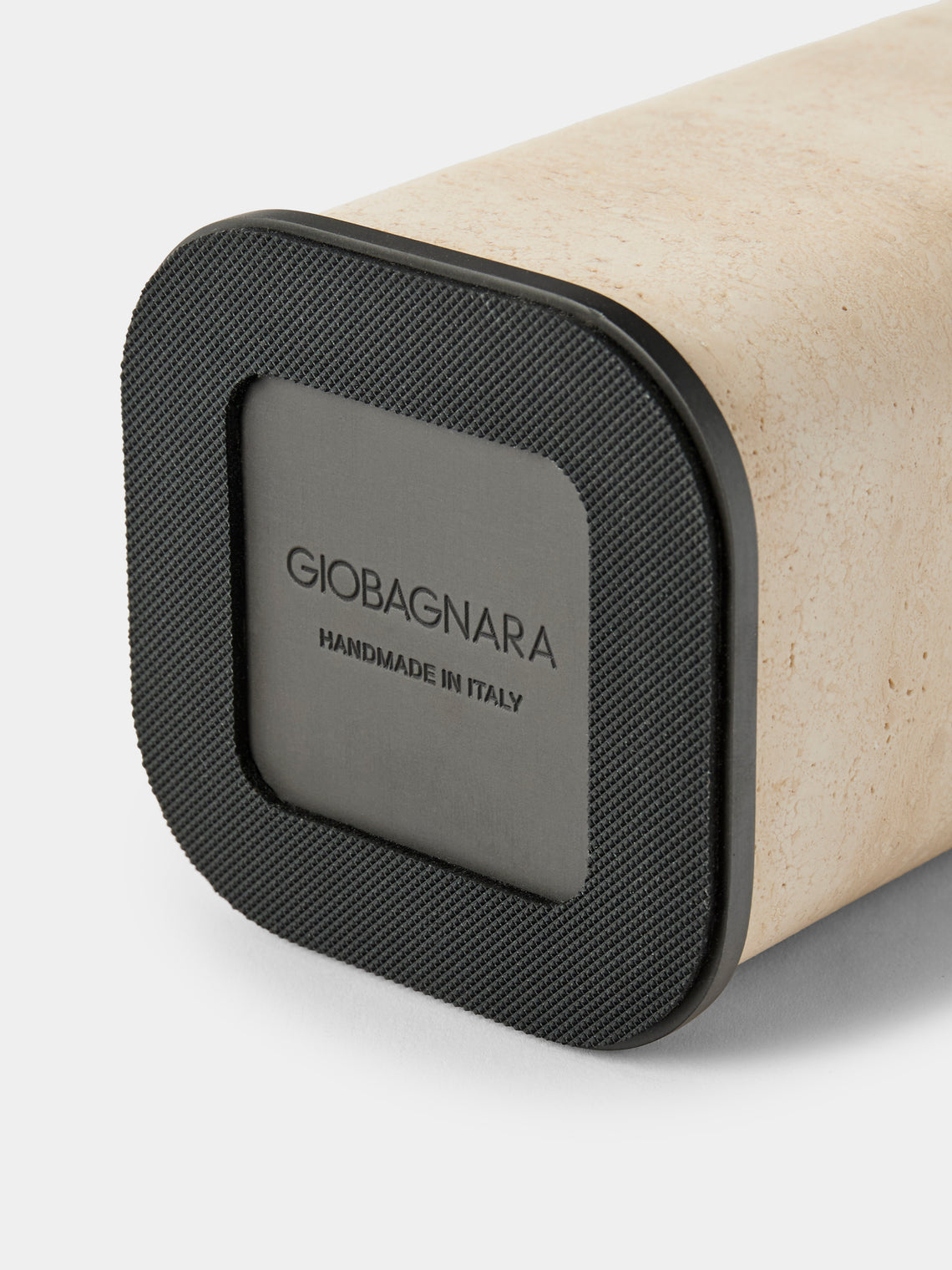 Giobagnara - Polo Marble Toothbrush Holder - Natural - ABASK