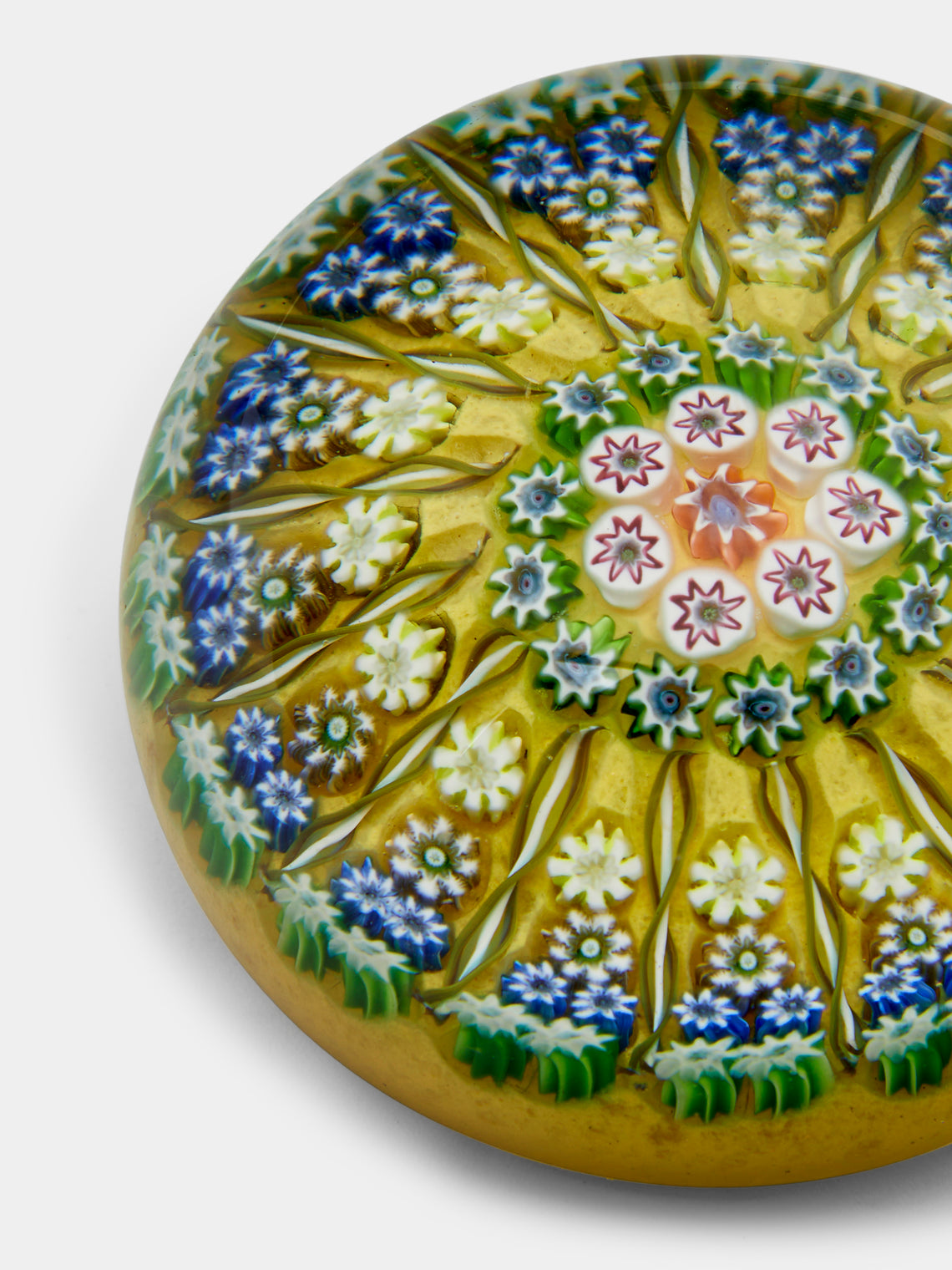 Antique and Vintage - 1930s Murano Glass Paperweight - Blue - ABASK