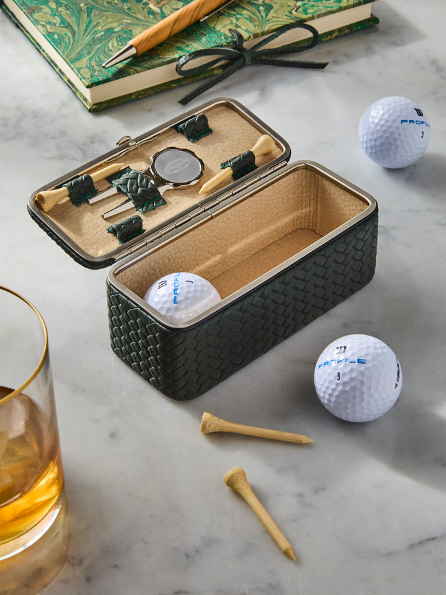 F. Hammann - Leather Golf Set - Green - ABASK