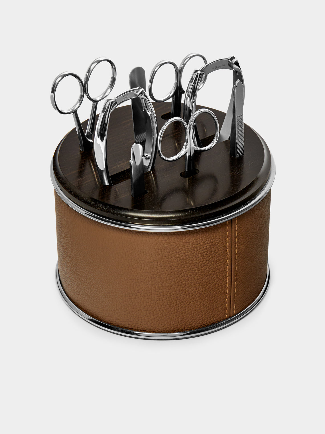 Lorenzi Milano - Leather Manicure Set -  - ABASK