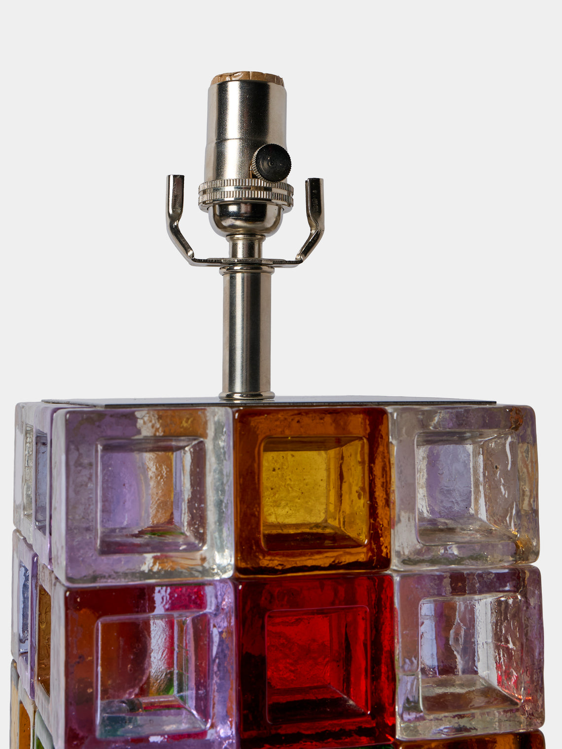 Antique and Vintage - Mid-Century Albano Poli Murano Glass Table Lamp - Multiple - ABASK
