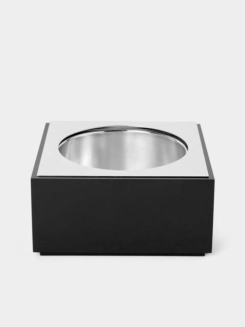 Robbe & Berking - Blackline Silver-Plated Caviar Box - Silver - ABASK - 
