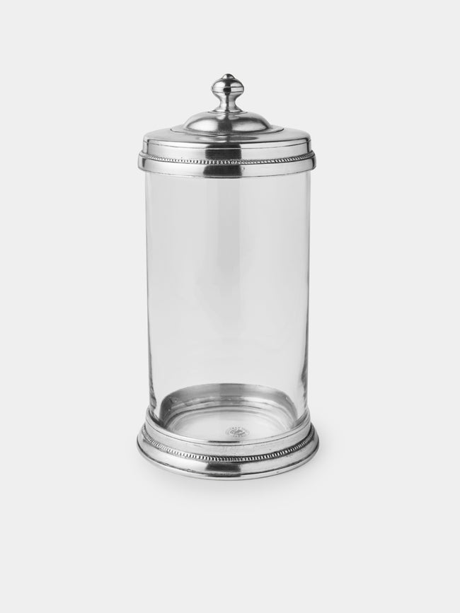 Cosi Tabellini - Toscana Pewter Storage Jar (50.5oz/1.5L) - Silver - ABASK - 